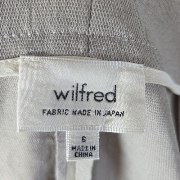 Aritzia Wilfred High Waist Belted Pockets Mini Skirt Size 6. - Picture 9 of 10